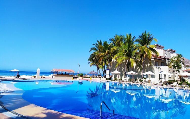 Villa Para 8P 6A 2M Dentro Del Hotel A Un Costado Del Krystal Ixtapa Cuenta Con Playa Y Wifi (Adults Only) Exterior foto
